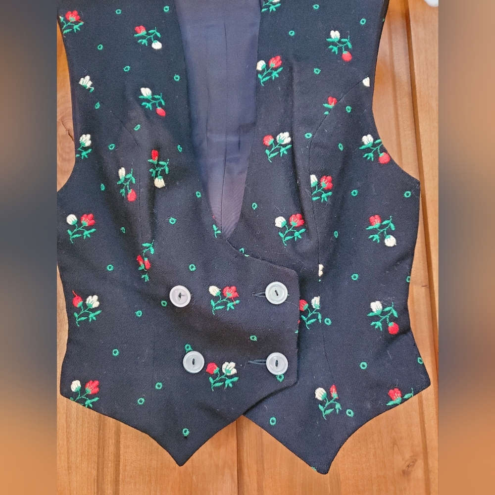 Vintage Benjamin of Hollywood Wool Vest - Picture 3 of 7